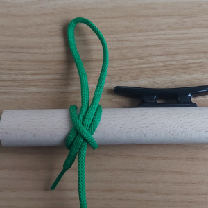 Webeleinstek auf Slip